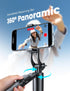 kzomKzoo 67 360 Selfie Stick Tripod with Light, Basic Phone Stand for iPhone & Samsung, All-in-One Extendable Tripod