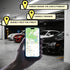 IOOIOO 10 Asset(Android) Years Long Life Battery GPS Tracker Item Finder, find car in Parking lot, no Subscription