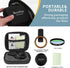 Beysfilter 52MM 16 15 14, CPL Filter for Phone, Clip-on Circular Polarizing Lens, HD Multi-Coated Optical Glass, Camera