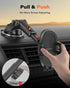 APPS2Car Suction Cup Phone Mount, Universal Phone Holder for Car Windshield/Dashboard, Compatible with All Cellphones
