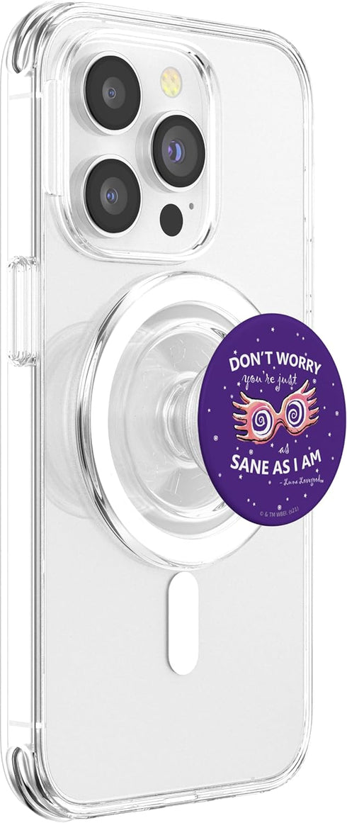 Harry Potter Luna Lovegood Spectrespecs White PopSockets MagGrip for iPhone