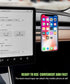 Magnetic Phone Holder for Car, Adjustable Foldable Car Accessories, Cell Magnetic Mount for Car Screen Laptop (Black)