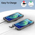 SPORTLINK Compatible with iPhone 12 Pro Waterproof Case, Full Body Shockproof Dustproof Phone Screen Protector, Rugged