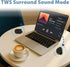 Travel Depot Wearable Bluetooth Speaker,Clip On Bluetooth Speaker w/Microphone, Portable Waterproof Wireless Speaker