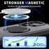 Magnetic Ring Case for Samsung Galaxy S22 Ultra/S23 Ultra, Shockproof Protection with 360° Rotatable Ring Stand