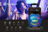 Top Tech Audio Rock-8 Portable 8 Inch Bluetooth Speaker with Woofer & Tweeter, Festival PA LED Speaker, True Wireless