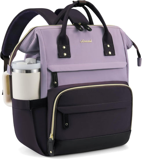 LOVEVOOK Laptop Backpack for Women, 15.6 Inch Work Business Backpacks Purse With