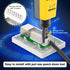 VCELINK Cat6 RJ45 Surface Mount Box | 1-Port, Compatible with UTP Cat6/Cat5e/Cat5, 5-Pack, White