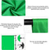 4 9.9 6.6 PULUZ Green Screen Backdrop with Fixing Clip, x Ft Photography Chroma Key Greenscreen Background