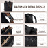 Backpack Daypack GOLF SUPAGS Convertible Laptop for Women Casual Notebook Tote Bag for Work College Travel Leisure
