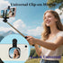 Ziqintech 2-in-1 Phone Selfie Mirror Clip, Magnetic Selfie Mirror for iPhone Back Camera, Universal Compact