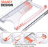 Shields Up for Samsung Galaxy S20 Case, Minimalist Wallet Case with Card Holder and Ring Kickstand, Clear