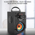 Portable Big Bluetooth Speakers with Light, Wireless with Subwoofer, FM Radio, LED Lights, Booming Bass for Home,