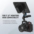 NEEWER Camera Monitor Mount with Cold Shoe, 1/4" Screw for 5" & 7" Field Monitor - Compatible with Atomos Ninja V, 360°