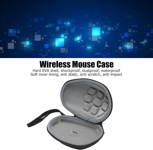 ASHATA Travel Hard Case for Logitech MX Master 3 Mouse, Waterproof Shockproof Carrying Case, Portable Storage