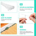 Shappy 50 Pcs Zip Ties, Heavy Duty Strong Large Cable Wire Ties for Bundling Crops and Fixed Water Pipes (White)