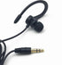 Single Side Earphone: In-Ear Stereo to Mono Earbuds, 3.5mm Plug, Ear Hook Earpiece, Compatible with Android & MP3