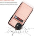 KIHUWEY iPhone 11 Case Wallet with Credit Card Holder, Premium Leather, Magnetic Clasp, Heavy Duty Cover (Rose Gold)