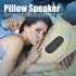 Pillow Speaker, Bluetooth 5.3 Sleep Headphones, Bone Conduction Under Pillow Speaker with Lanyard for Side Sleepers