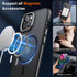 JAME Magnetic iPhone 13 & 14 Case, Slim Shockproof Military-Grade Protection, Non-Slip Matte, Black, 6.1"