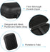 PATIKIL 5.51x3.94 Electronic Organizer Case, 2Pcs EVA Hard Waterproof Travel Carrying Case for Digital Devices
