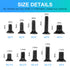 500pcs M2 M2.5 M3 Laptop Notebook Computer Replacement Screws Kit, PC Flat Head Phillips Assortments