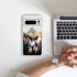 Compatible with Google Pixel 8 Pro Case - Mountain Forest Nature Landscape Nordic Abstract Art Flexible Silicone