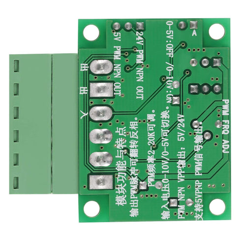 0-5V/0-10V Converter Module, Analog Input Voltage to PWM 2KHZ-20KHZ