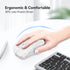 TECKNET 2.4G 6 24 2600 5 Wireless Mouse, Ergonomic Optical Mouse, Computer Mouse for Laptop, PC, Computer, Chromebook