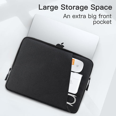 JETech Laptop Sleeve for 14-Inch MacBook Pro M3/M2/M1 A2779 A2442, Waterproof Bag Case with Pocket