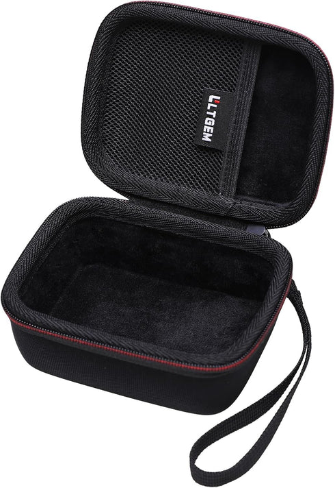 LTGEM Case for JBL Go 4 / Go 3 Portable Bluetooth Speaker, Black, Inside: 4.5"x3.4"x1.7"