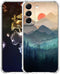 Sunset Nature Landscape Case for Samsung Galaxy S22 Plus Wilderness Night Art Soft TPU Full Cover Case