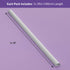 D-Line Half Round Cord Hider, Patented Cable Cover for TV Wall Mount Wires, White