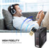 USB Bluetooth 5.0 Adapter Dongle, Wireless Transmitter Receiver for PC, Laptop, Desktop, Stereo Music, Skype Call,