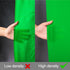 EMART 8 10 4 Green Screen Backdrop, x Ft Photography Greenscreen Background Sheet Fabric Kit for YouTube Video