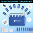 iPhone Cleaning Kit - Multi-Tool Charging Port Cleaner for iPhone, iPad, Dark Blue