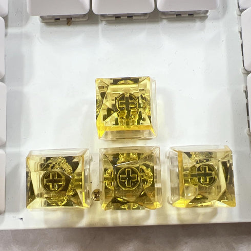 4 Key Custom Keycaps for MX Mechanical Keyboard