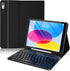 Wireless Bluetooth Keyboard Case for iPad 10th Generation, Full-body Protection, Black