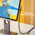 Fasgear 3ft USB-C to USB-C Cable, 100W PD, 10Gbps Data Sync, 90° Angle, E-Marker Chip, Compatible with MacBook, Galaxy