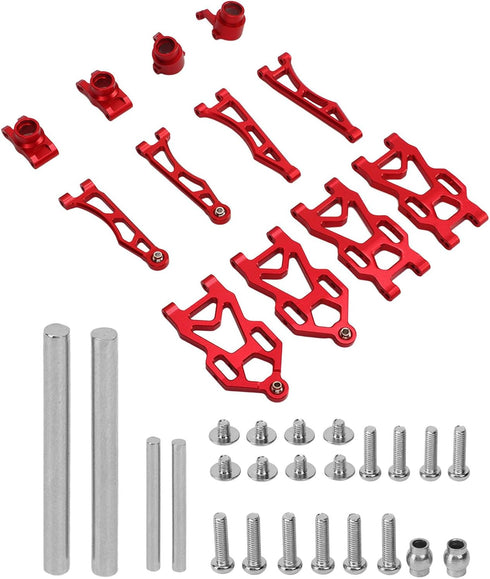 RiToEasysports 1/16 RC Suspension Arms, Precision Engineered Aluminum Alloy Upgrade Kit for Scale Remote Control Cars