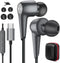 USB C Headphones Wired Earbuds for Android, iPhone 15 Pro Plus, Samsung Galaxy S24 Ultra, Type C Earphones