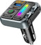 Bluetooth 5.3 FM Transmitter Car Adapter - SOARUN Car Charger 57W, Wireless FM Radio Transmitter, Hands-Free Calling