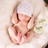 Threetols 11PCS Wooden Baby Monthly Milestone Cards Sign, Double Sided Newborn Photography Prop Pregnancy Journey Baby