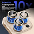 16 Max/16 Pro/14 Max/14 Tensea Camera Lens Protector Compatible for iPhone Pro Pro Pro, Metal Aluminum Alloy Tempered