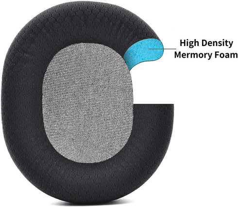 Replacement Arctis 7 Ear Cushions for SteelSeries 7 5 3 Wireless Gaming Headset with Noise Isolation Foam Cover