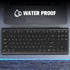 SELORSS Gaming Keyboard Dust Cover - Premium Clear Acrylic Cover for 80% 87 Keys Keychron C1/RK M75 TKL Wireless Gaming
