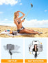 TINKSEN 68 inch 360 Retractable Selfie Stick Tripod for iPhone/Android, with Wireless Remote, Rotation, Black