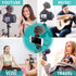 Movo Smartphone Vlogging Kit - Shotgun Microphone, Grip Handle, Wrist Strap for iPhone and Android for TIK Tok
