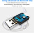 Isobel 4-in-1 Mini Wireless Audio Adapter, USB Bluetooth 5.0 Transmitter Receiver, 3.5mm AUX for TV, PC, Speakers,