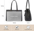 LOVEVOOK 15.6 Inch Laptop Tote Bag for Women Waterproof PU Leather Computer Bags for Business Office Work Briefcase